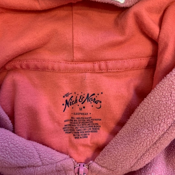 Nick & Nora onesie sleepwear‎ unicorn M - Picture 3 of 8